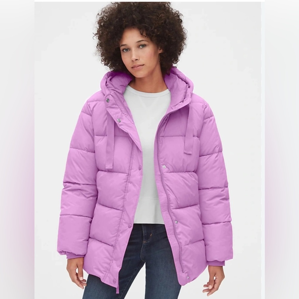 GAP Lilac Puffer Jacket